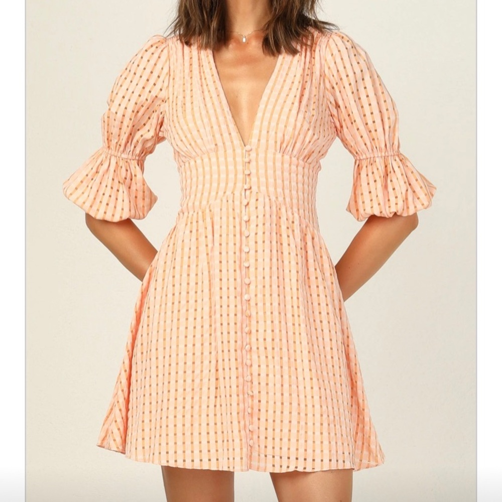 Orange Sundress M